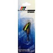 Блешня для риболовлі, обертова, EOS S0011A, вага 5г, колір GS131036